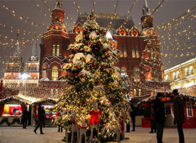 Интерес иностранцев к новогодней России вырос на 33 %