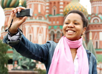 В России стало меньше иностранных туристов