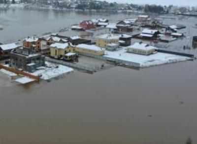 Вологодский район страдает от наводнения