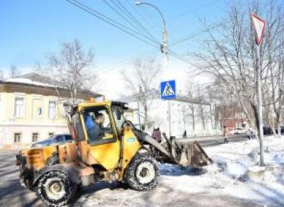 В Вологде изменят график уборки тротуаров