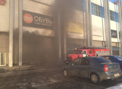 В ТЦ «Июнь» в Череповце произошло возгорание