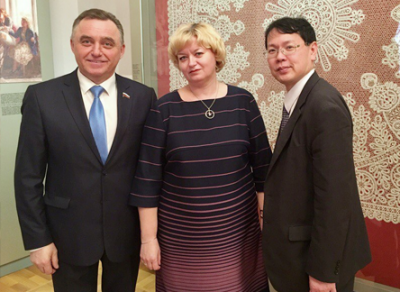 Полномочный министр Посольства Японии в России Токуро Фуруя посетил с визитом Вологодскую область