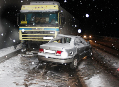 Двое мужчин пострадали в ДТП на трассе «Вологда-Новая Ладога»