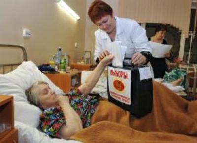 В Череповце проголосуют даже лежачие пациенты