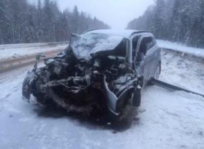 Смертельное ДТП под Вологдой: водитель погиб на месте