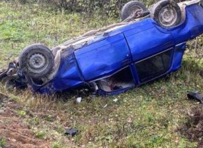 Водитель погиб в ДТП с лесовозом