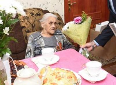 Вологжанке исполнилось 104 года