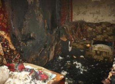 В Вологде во время пожара погибла женщина