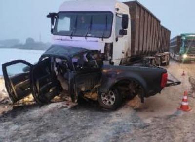 Под Вологдой произошло смертельное ДТП с грузовиком