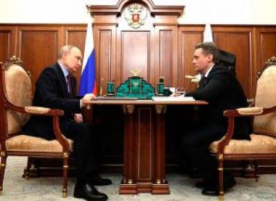 Владимир Путин провёл встречу с Георгием Филимоновым 