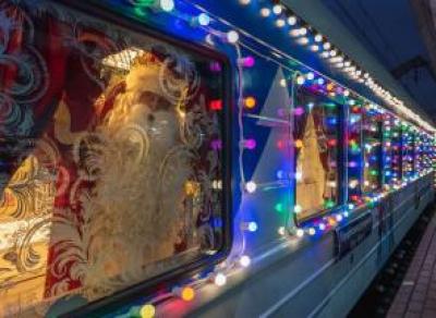 «Поезд Деда Мороза» вошел в Книгу рекордов России