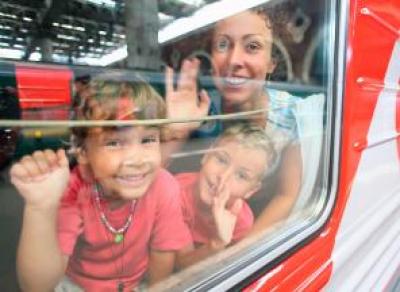 РЖД ввели для детей 50% скидку на поезда