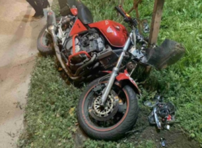 Череповецкий мотоциклист серьёзно пострадал в ДТП
