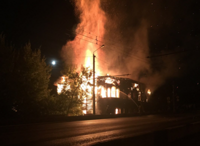 Дом со штурвалами снова горел в Вологде
