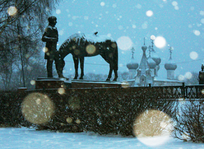 Обильный снегопад ожидается в новогоднюю ночь в Вологде
