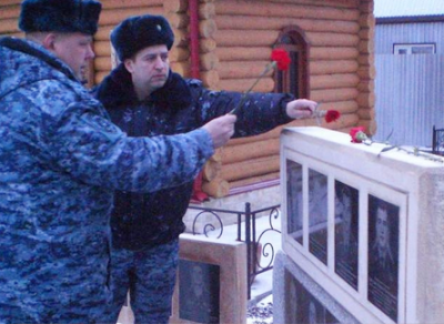 В Вологодской области почтили память полицейских, погибших при исполнении служебного долга в Северо-Кавказском регионе