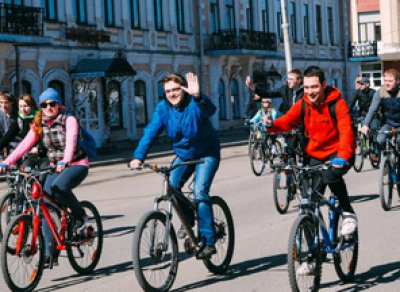 Велосезон официально стартует в областной столице 24 апреля 