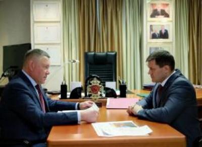 Мэр Вологды и губернатор обсудили планы на 5 лет