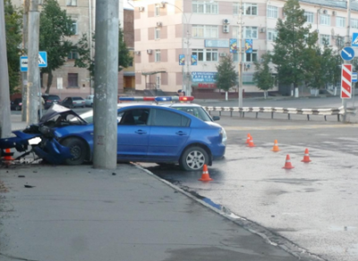 В аварии в Вологде пострадали 2 человека
