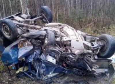 Три человека погибли на трассе в Вологодской области 