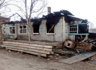 Три семьи остались без крова из-за пожара в Вытегре