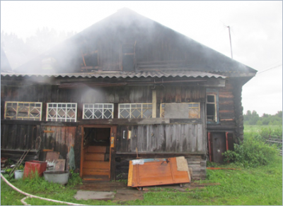 Пожар в деревне Бельское Чагодощенского района унес жизнь 88-летней пенсионерки