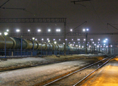 На железнодорожных станциях Вологодчины улучшили освещение