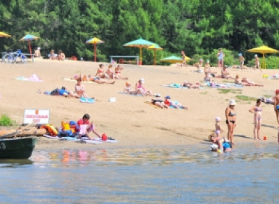 На пляже Вологды снова запретили купаться