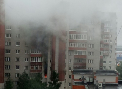 Пожар на ул. Ленинградской в Вологде: эвакуировано 16 человек