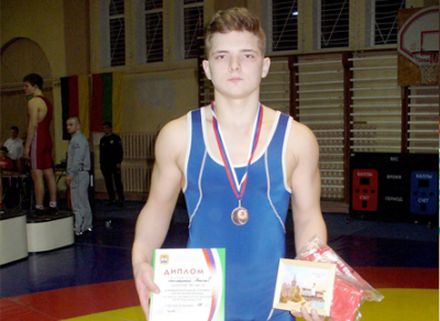 Череповчанин Алексей Наконешный стал бронзовым призёром международного турнира по вольной борьбе