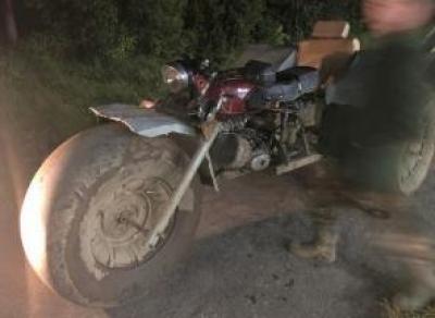 Пьяного водителя на самодельном мотоцикле задержали под Череповцом