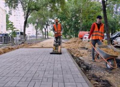 В 2024 году в Вологде обновят 38 участков тротуаров