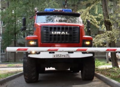 В Вологде пожарная техника не может проехать во дворы