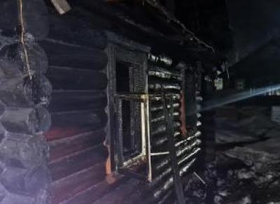 В Вологде сгорел частный дом
