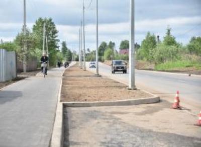 В Вологде отремонтировали улицу Гагарина