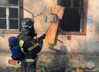 В Вологде этой ночью второй раз горели расселённые дома