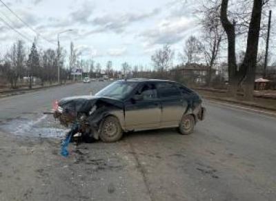 В результате ДТП в Вологде пострадала женщина