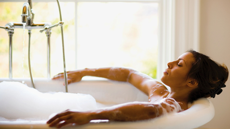 Горячие ванны помогают замедлить процесс старения