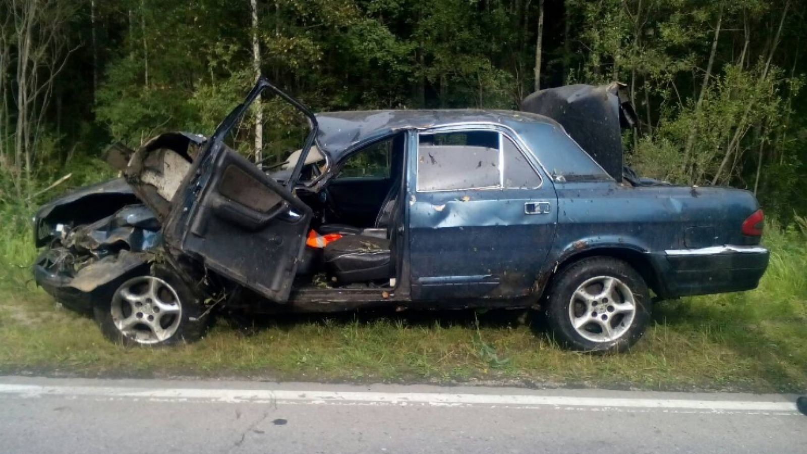 В Череповецком районе водитель сбежал с места ДТП