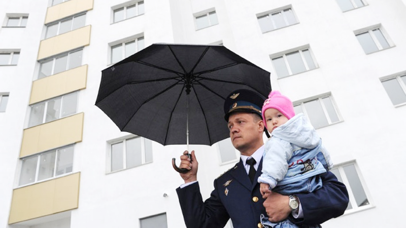 Более ста семей военнослужащих Вологодской области получат квартиры в этом году