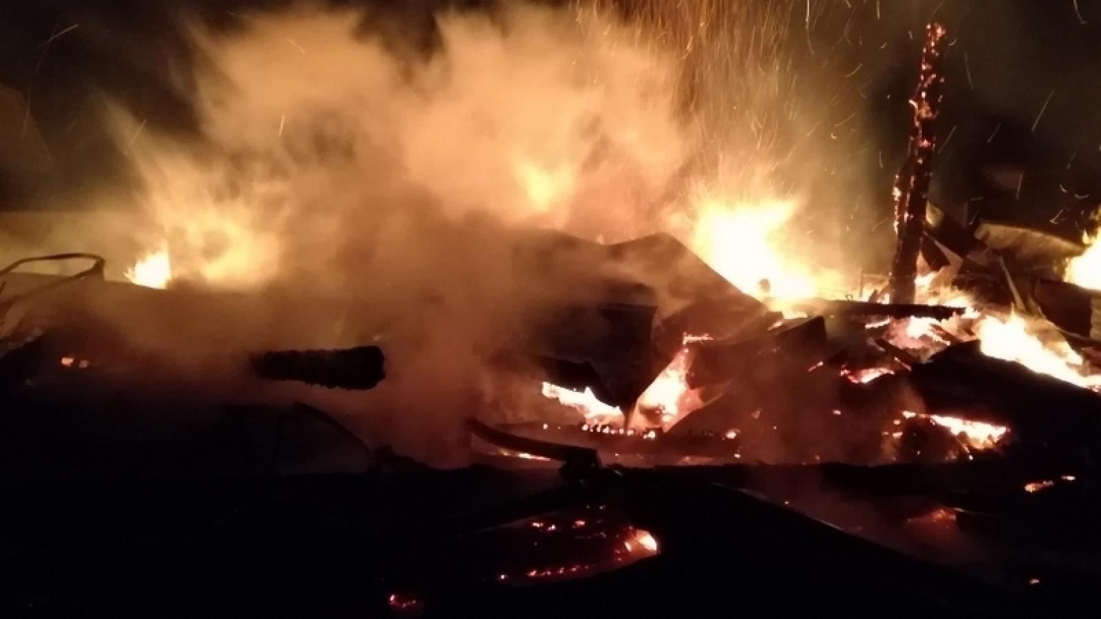 Пожар в Череповецком районе: пострадавшая находится в коме