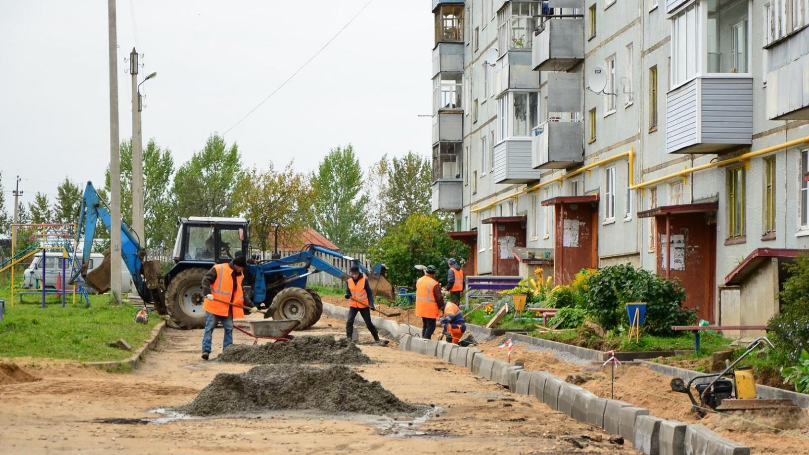 В Вологде в этом году отремонтируют 39 дворов