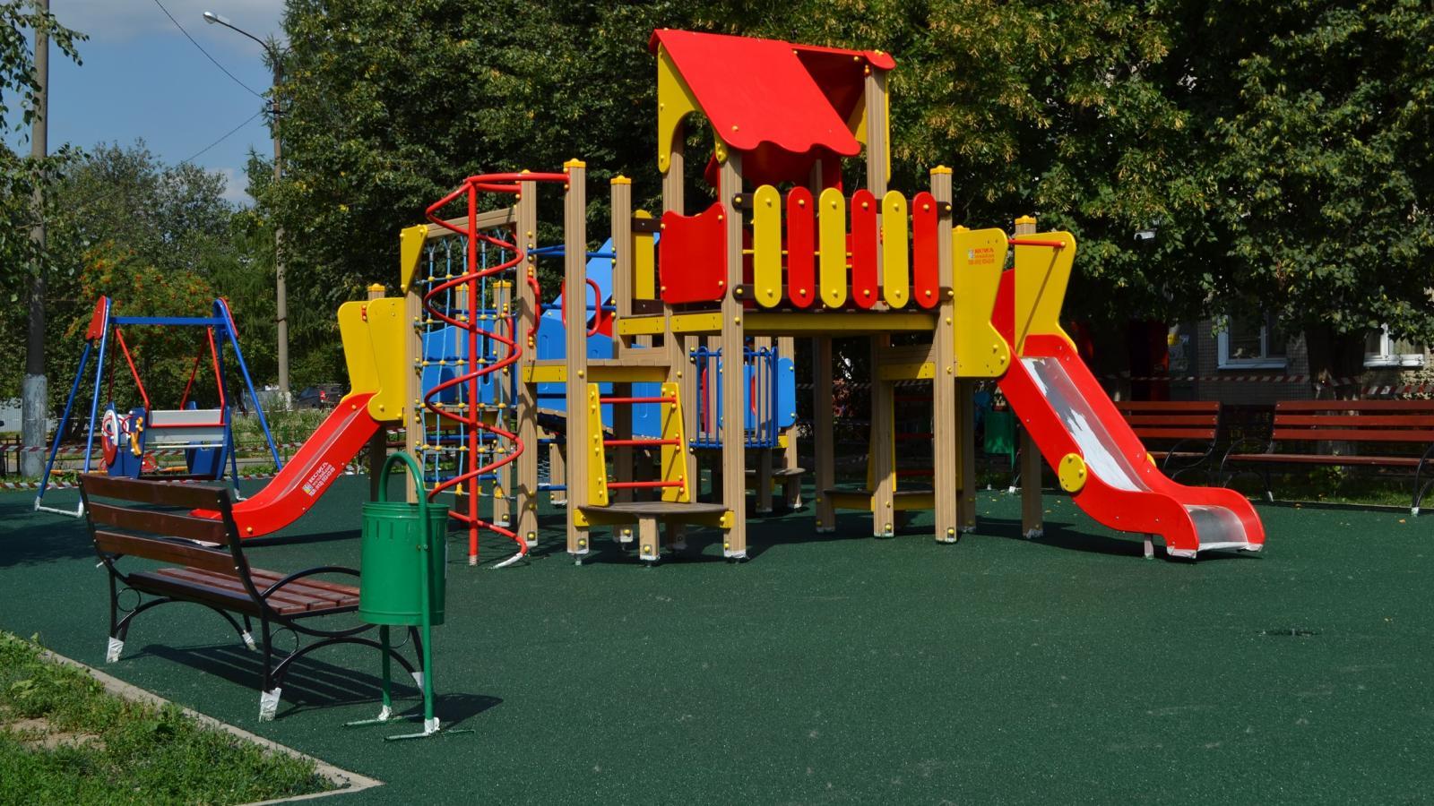 Летом для детей в Вологде будет работать 90 игровых площадок
