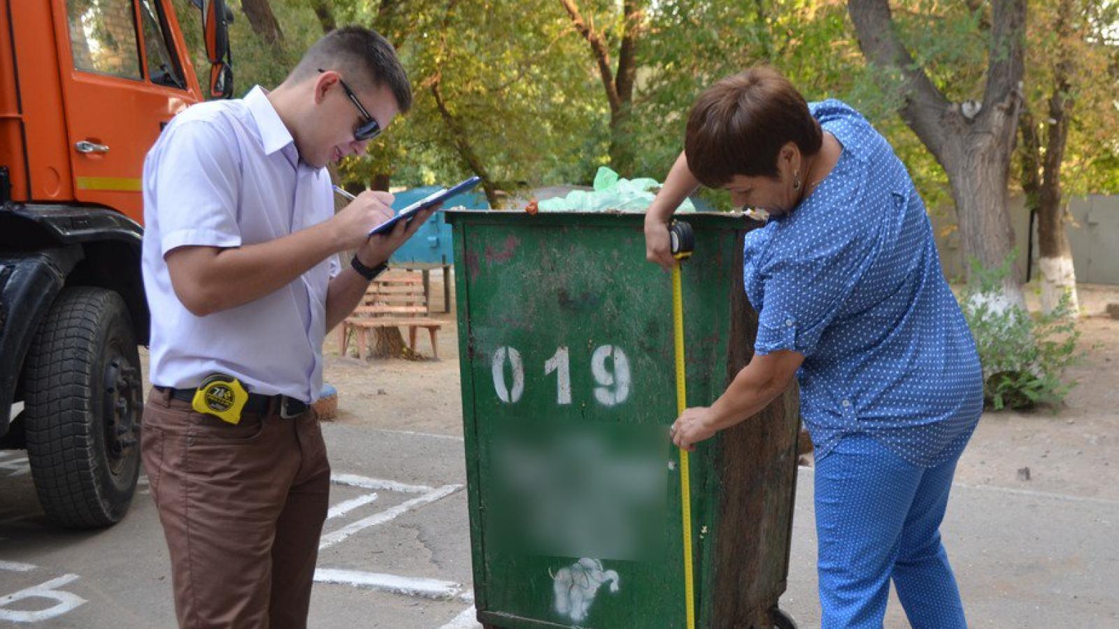 В Вологде замеряют количество мусора