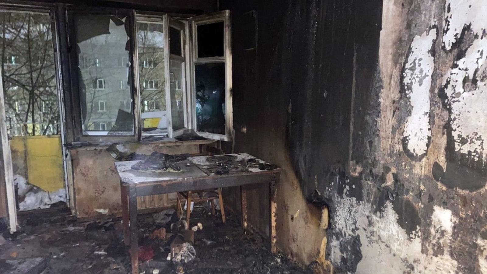 В Вологде из-за сигареты сгорела квартира