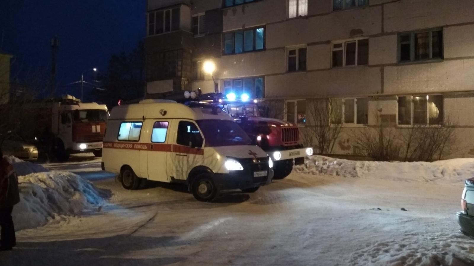 В Вологде вспыхнула квартира: есть пострадавший