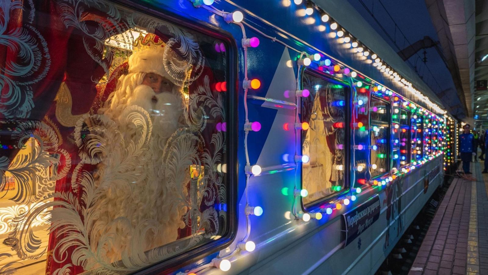 «Поезд Деда Мороза» вошел в Книгу рекордов России
