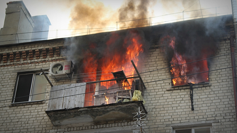 В Фетинино ребенок «играл с огнем» и устроил пожар в квартире