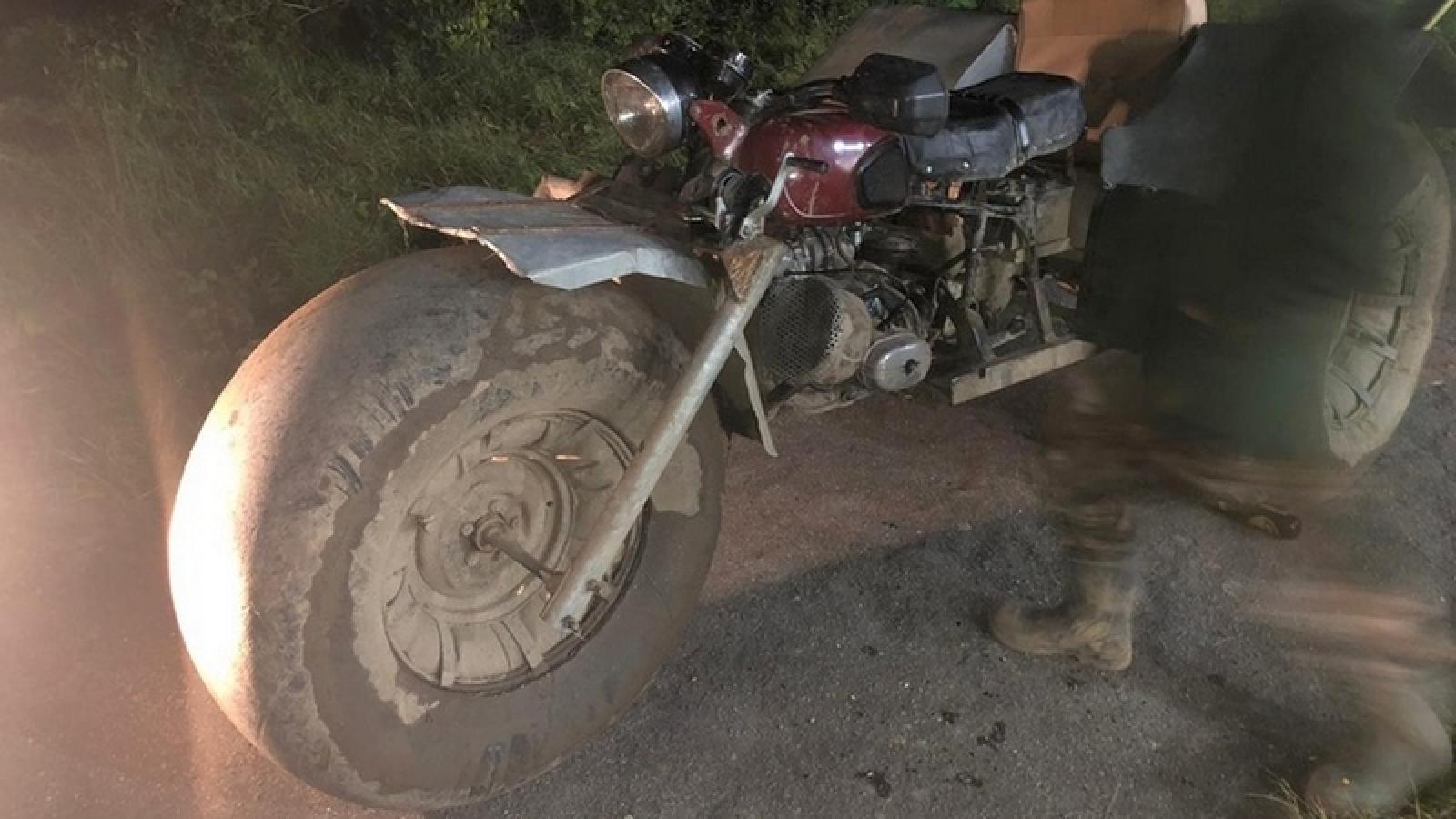 Пьяного водителя на самодельном мотоцикле задержали под Череповцом