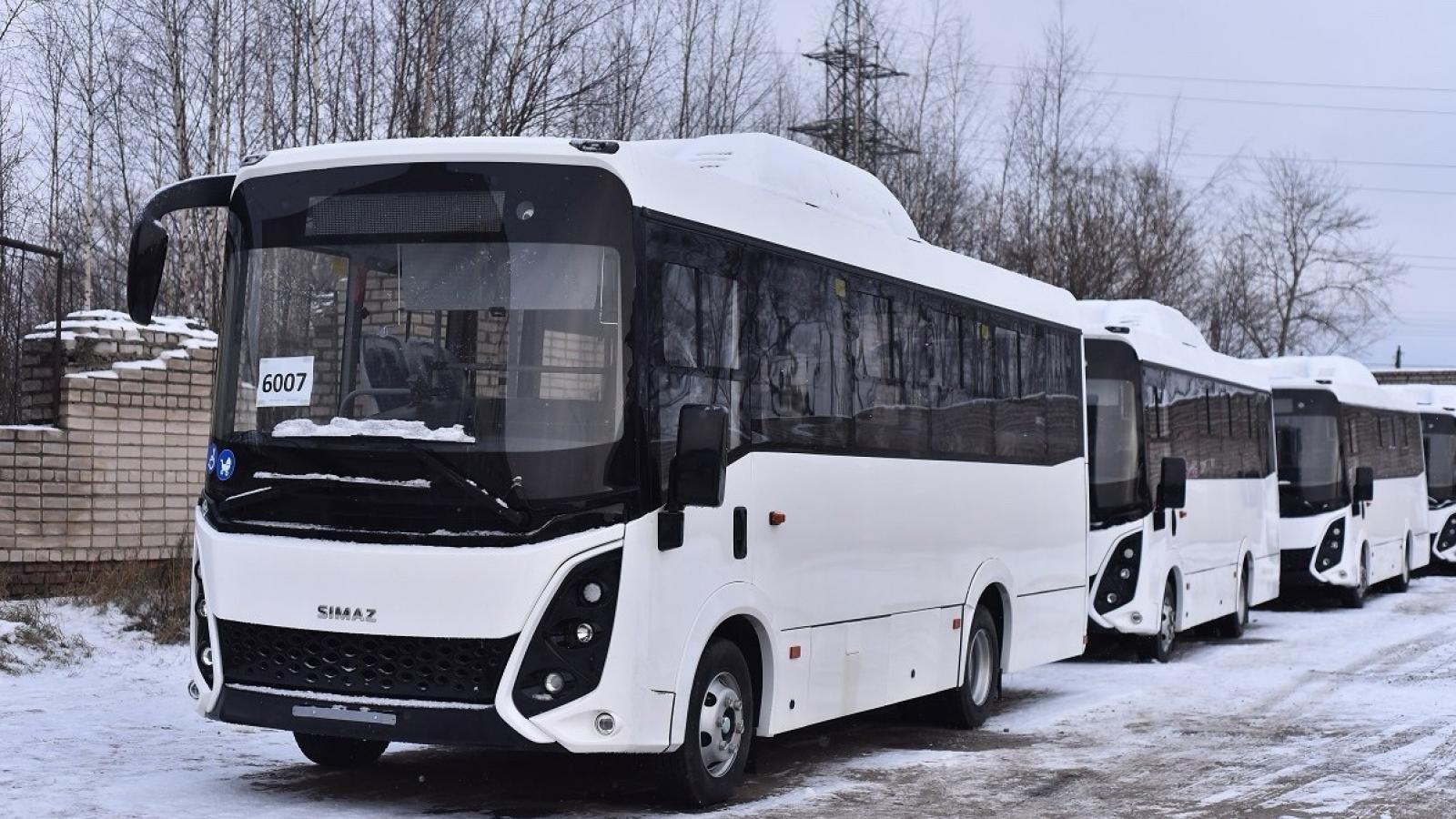 В Вологде появятся 8 новых автобусов